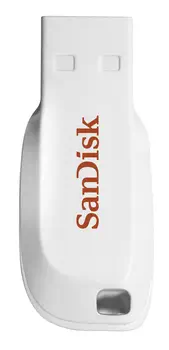 SanDisk Cruzer Blade lecteur USB flash 16 Go USB Type-A 2.0 Blanc offre