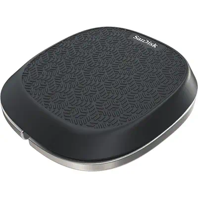 SanDisk iXpand Base Smartphone, Tablette Noir, Argent CC Charge rapide Intérieure - Sandisk - Boitier d'alimentation - visuel 1
