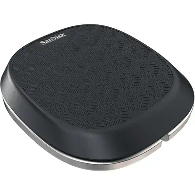 SanDisk iXpand Base Smartphone, Tablette Noir, Argent CC Charge rapide Intérieure - Sandisk - Boitier d'alimentation - visuel 2