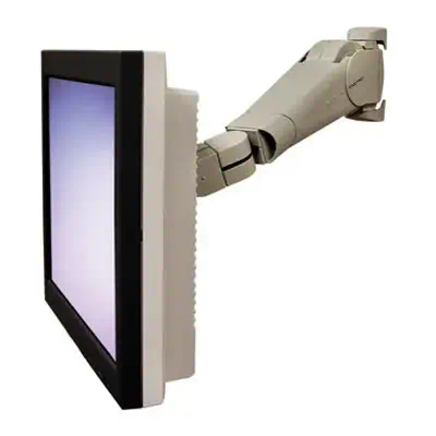Ergotron 400 Series LCD Arm 61 cm (24") Mur Gris - Support Fixe & Mobile - visuel 1