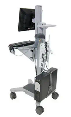 Ergotron Power Strip Mounting Kit for Carts Gris - Accessoire Vidéoprojecteur - visuel 3