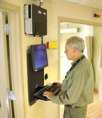 StyleView® Vertical Lift, High Traffic Areas - Ergotron - Support Fixe & Mobile - visuel 3