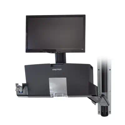 StyleView Sit-Stand Combo System with Worksurface - Ergotron - Support Fixe & Mobile - visuel 2