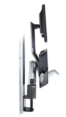 StyleView Sit-Stand Combo System with Worksurface - Ergotron - Support Fixe & Mobile - visuel 3