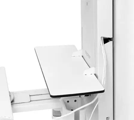 Ergotron 61-080-062 support d'écran plat pour bureau 61 cm (24") Mur Blanc - Support Fixe & Mobile - visuel 4