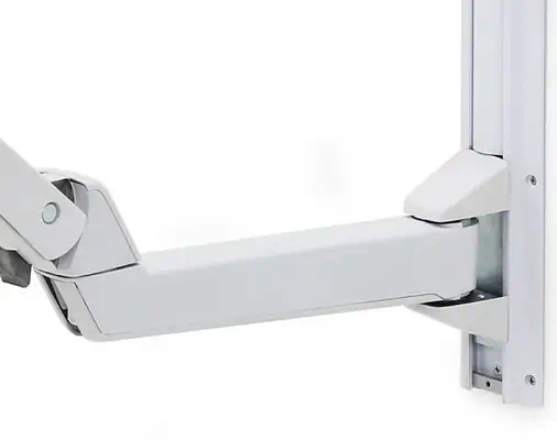 Ergotron 45-261-216 kit de support Blanc Aluminium - Support Fixe & Mobile - visuel 2