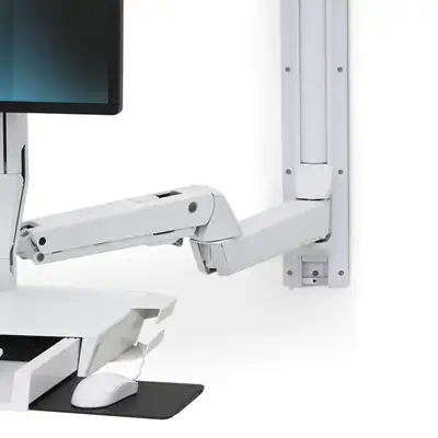 Ergotron 45-261-216 kit de support Blanc Aluminium - Support Fixe & Mobile - visuel 3