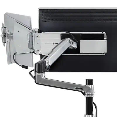 Ergotron Tandem Support passif Tablette / UMPC Aluminium - Accessoire Vidéoprojecteur - visuel 7