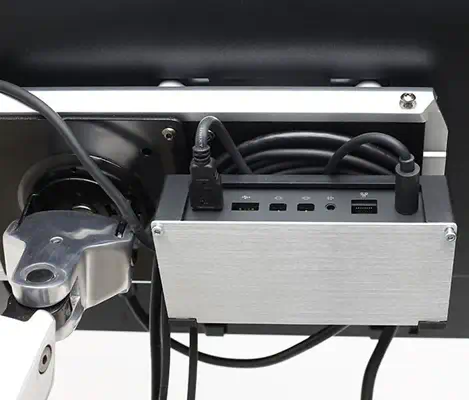 Ergotron Tandem Support passif Tablette / UMPC Aluminium - Accessoire Vidéoprojecteur - visuel 8