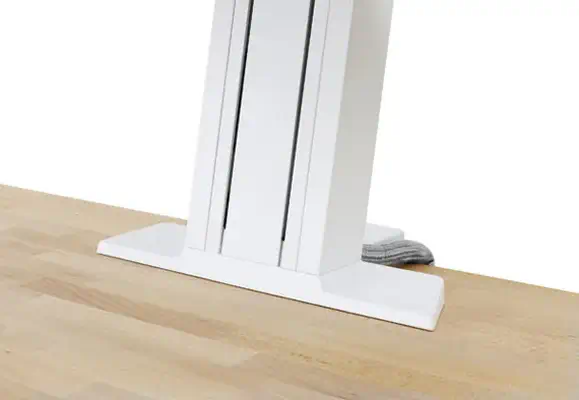 Ergotron WorkFit SR 76,2 cm (30") Bureau Blanc - Accessoire Moniteur - visuel 2