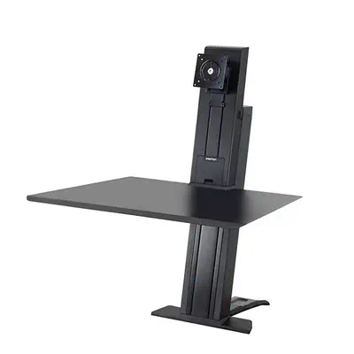 Ergotron WorkFit SR 61 cm (24") Bureau Noir - Accessoire Moniteur - visuel 3