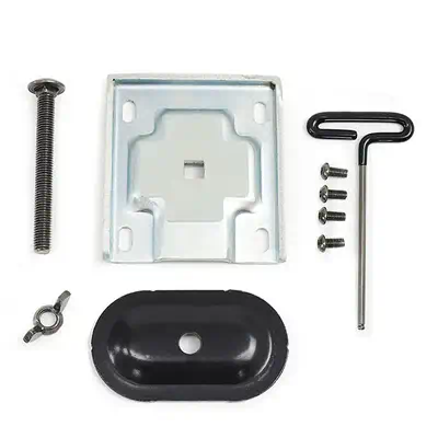 Ergotron 98-038 kit de support Noir Acier Ergotron - visuel 1 - hello RSE - Davantage de souplesse