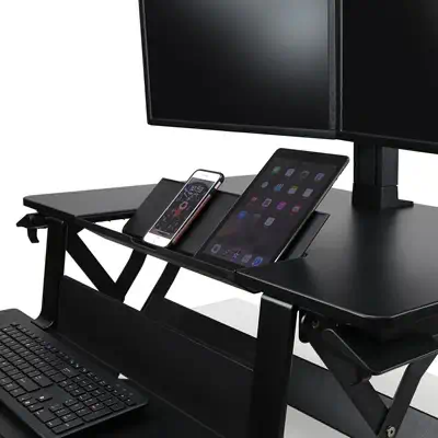 Ergotron WorkFit-TLE Ergotron - visuel 1 - hello RSE - Plate-forme stable