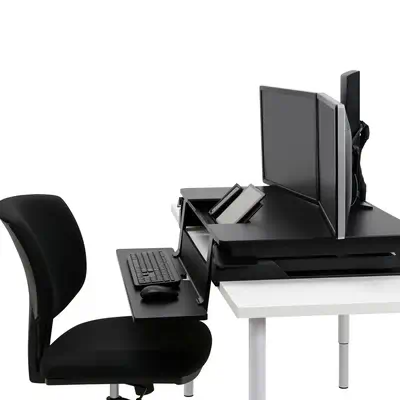 Ergotron WorkFit-TLE Ergotron - visuel 1 - hello RSE - Les essentiels à portée de vue
