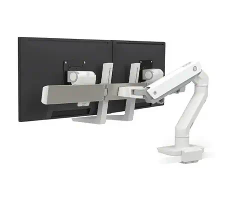 Ergotron HX Series 45-611-216 support d'écran plat pour bureau 81,3 cm (32") Blanc - Support Fixe & Mobile - visuel 1