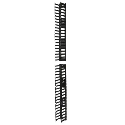 APC AR7588 chemin de câble Support de câble droit Noir - Rack et Armoire - visuel 1