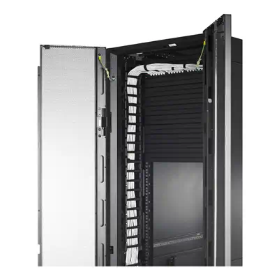 Gestionnaire de câbles vertical pour NetShelter SX 600 mm de largeur 48U (Qté 2) - APC - Rack et Armoire - visuel 4