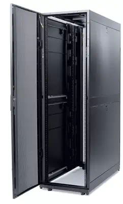 APC NetShelter SX 42U Rack autonome Noir APC - visuel 1 - hello RSE - Portes à démontage rapide
