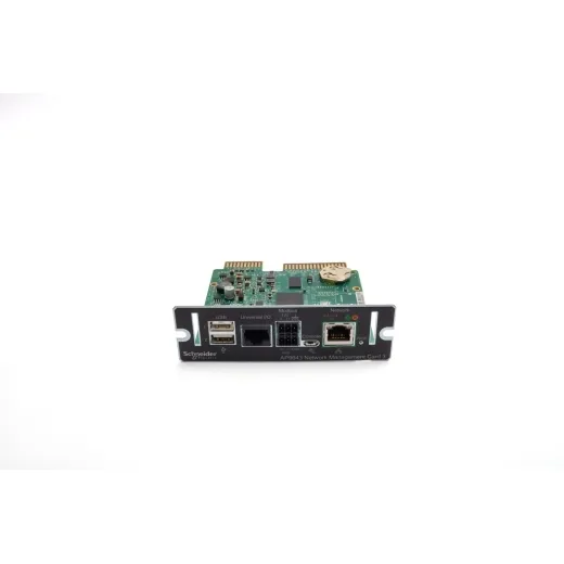 Carte de communication - génération 3 - avec sonde de température - modbus - APC - Ecran Ordinateur - visuel 3