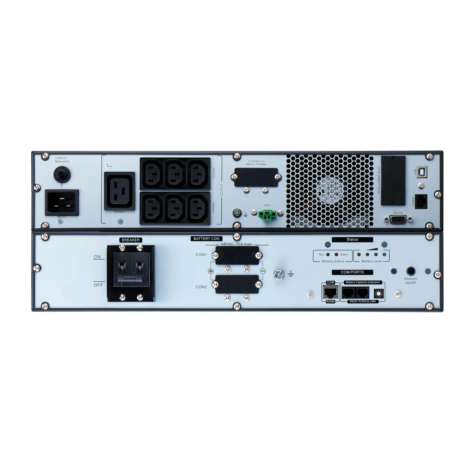 APC Easy UPS On-Line Li-Ion SRVL RT Ext. APC - visuel 1 - hello RSE - Emplacement carte intelligente