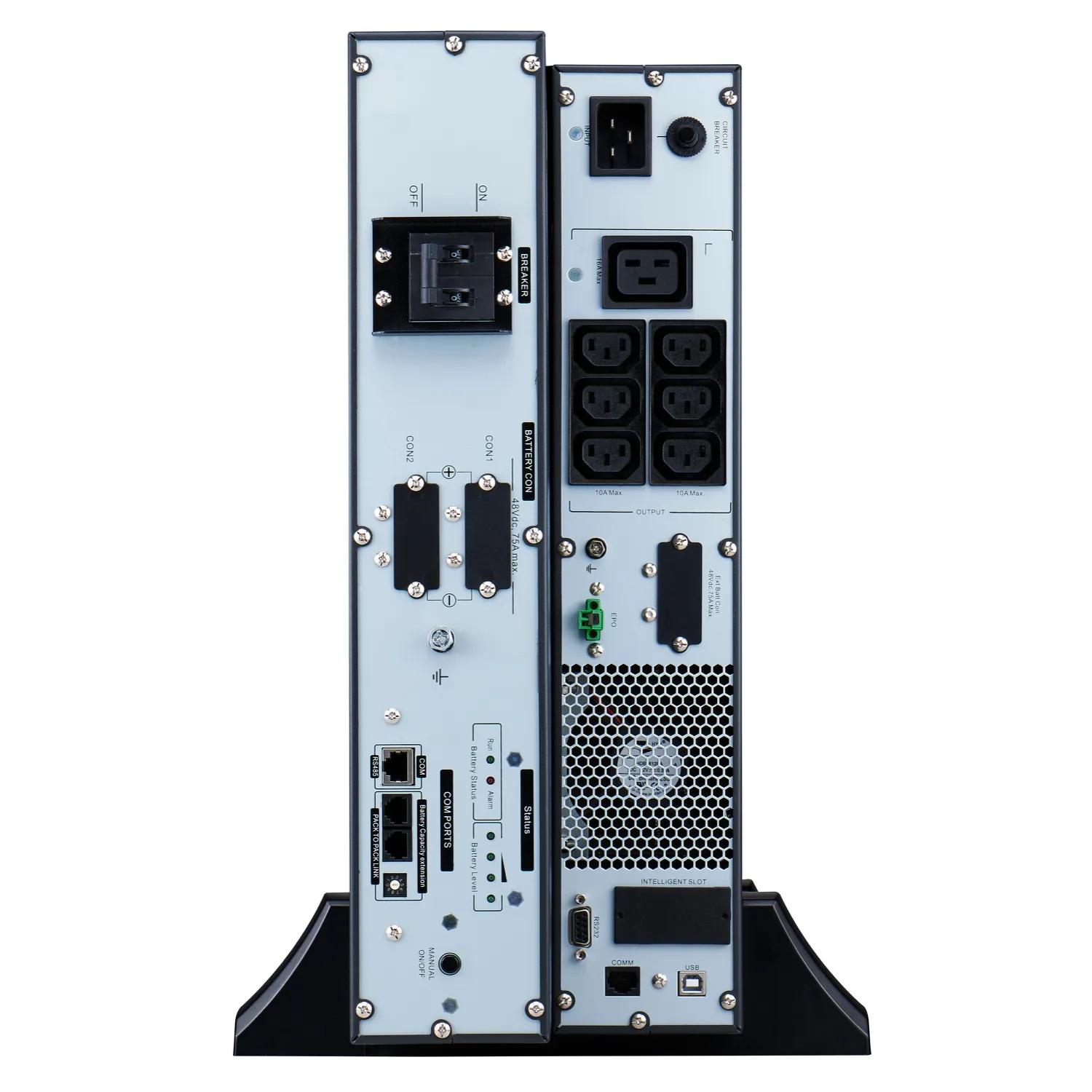 APC Easy UPS On-Line Li-Ion SRVL RT Ext. APC - visuel 1 - hello RSE - Interface LCD intuitive