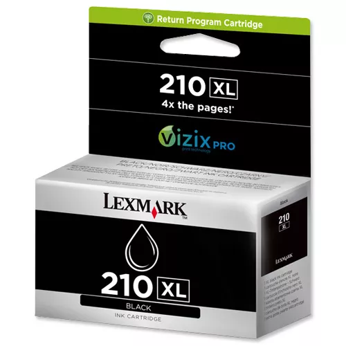 Vente LEXMARK 210XL cartouche de encre noir haute capacité 2 au meilleur prix
