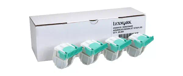 Revendeur officiel Lexmark Recharge d'agrafes (4x5K