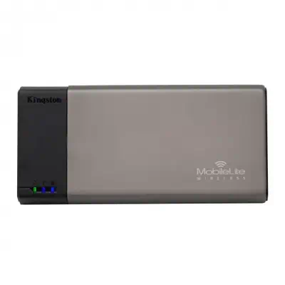Kingston Technology MobileLite Wireless lecteur de carte mémoire Wi-Fi Noir, Gris - Accessoire Stockage - visuel 1