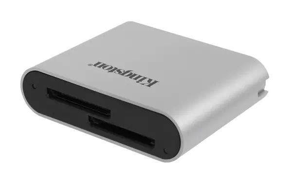 Lecteur de cartes SDHC/SDXC UHS-II USB3.2 Gen1 Workflow Kingston - visuel 1 - hello RSE - Téléchargez vos fichiers plus vite