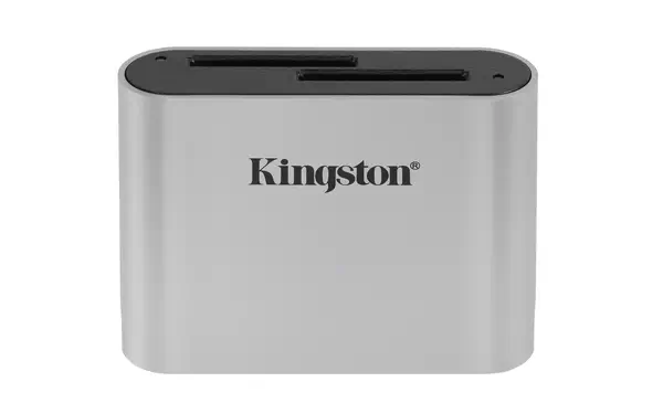 Lecteur de cartes SDHC/SDXC UHS-II USB3.2 Gen1 Workflow à double logement - Kingston - Accessoire Stockage - visuel 1