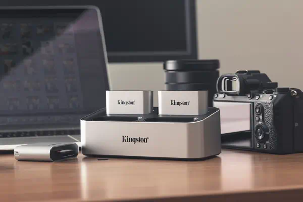 Lecteur de cartes SDHC/SDXC UHS-II USB3.2 Gen1 Workflow à double logement - Kingston - Accessoire Stockage - visuel 7
