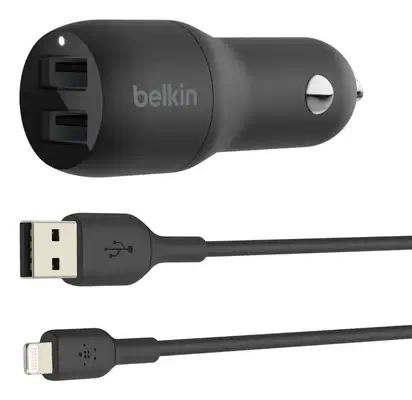 Belkin Boost Charge Universel Noir Allume-cigare Auto - Accessoires Tablette - visuel 1