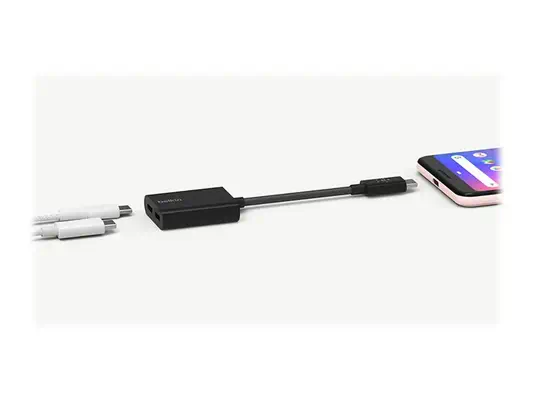 BELKIN Adaptateur USB-C vers 2 X USB-C - Belkin - Câble divers - visuel 2