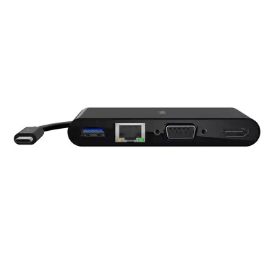 Belkin AVC005BTBK station d'accueil Avec fil USB 3.2 Gen 1 (3.1 Gen 1) Type-C Noir - Station d'accueil pour portable - visuel 1