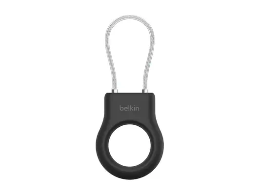 BELKIN Secure Holder with Wire Cable for Airtag Black - Belkin - Câble Audio - visuel 2