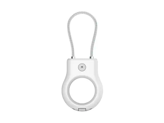 BELKIN Secure Holder with Wire Cable for AirTag White - Belkin - Câble Audio - visuel 3