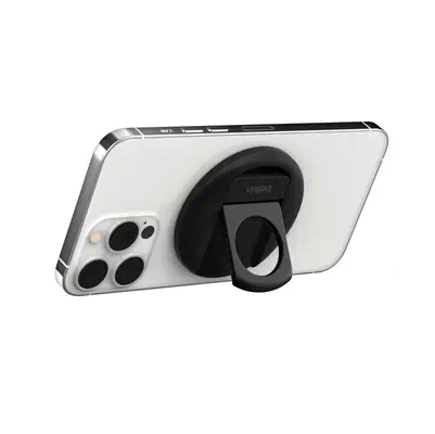 Belkin MMA006btBK Support actif Mobile/smartphone Noir Belkin - visuel 1 - hello RSE - Anneau de fixation et socle