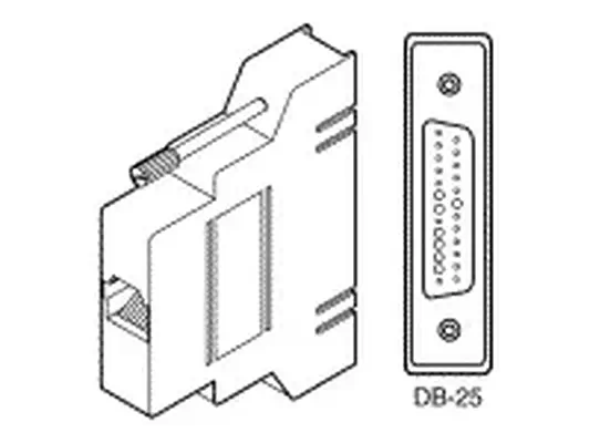 Cisco Catalyst 2500 Modem Kabel male DB-25  - Carte - Carte Réseau - visuel 1