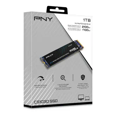 PNY CS1030 1 To M.2 PCI Express 3.0 NVMe 3D NAND - Disque dur SSD - visuel 2