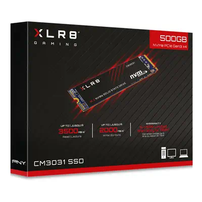 PNY XLR8 CM3031 500 Go M.2 PCI Express 3.0 NVMe 3D - Disque dur SSD - visuel 4