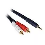 Revendeur officiel C2G 5m Velocity 3.5mm Stereo Male to Dual RCA Male Y