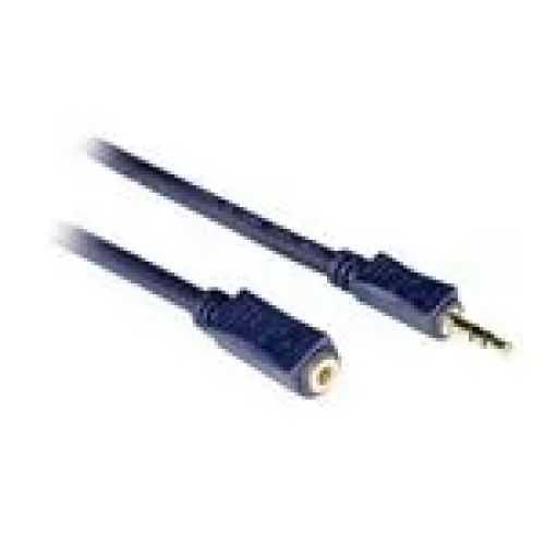 Revendeur officiel Câble Audio C2G 0.5m Velocity 3.5mm Stereo Audio Extension Cable M/F