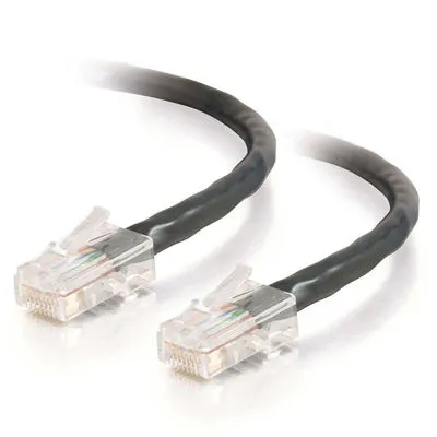 Revendeur officiel C2G Cat5E Assembled UTP Patch Cable Black 1.5m