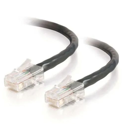 Revendeur officiel Câble RJ et Fibre optique C2G Cat5E Assembled UTP Patch Cable Black 1.5m