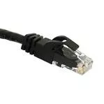 Vente Câble RJ et Fibre optique C2G Cat6 Snagless CrossOver UTP Patch Cable Black 0.5m sur hello RSE