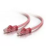 Revendeur officiel C2G Cat6 550MHz Snagless Patch Cable Pink 1m