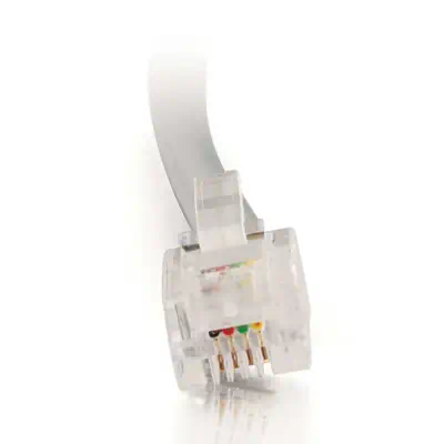 C2G Câble modulaire droit 6P4C RJ11 de 3 M  - Câble Audio - visuel 3