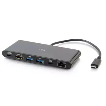 Achat Station d'accueil pour portable C2G Station d’accueil USB-C avec 4K HDMI, Ethernet, USB et