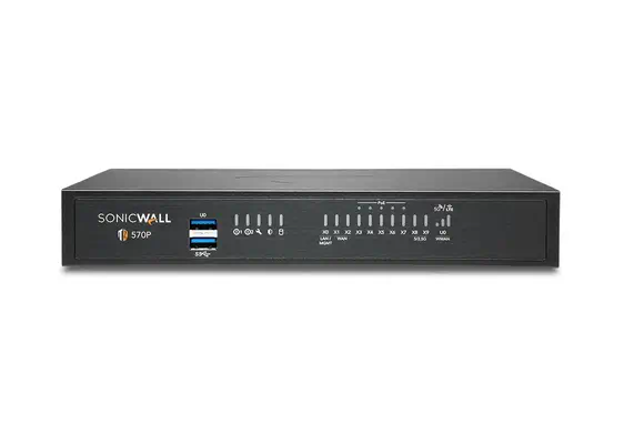 SonicWall TZ570P pare-feux (matériel) Bureau 4 Gbit/s - Firewall - visuel 1