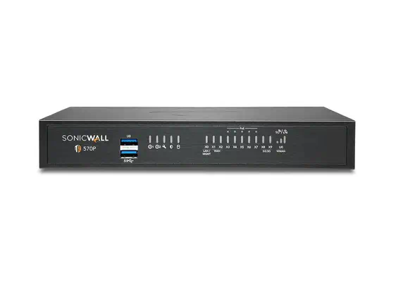 SonicWall TZ570P pare-feux (matériel) Bureau 4 Gbit/s - Firewall - visuel 1